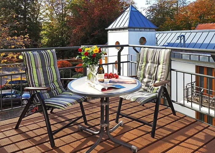 Kaiservillen - Mit 1 Schlafzimmer Und Balkon D221 * 제바트헤링스도르프